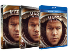 Marte - Ediciones DVD, Blu-ray, Blu-ray 3D y Edición Metálica