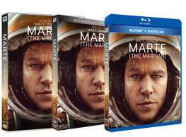 Marte - Ediciones DVD, Blu-ray, Blu-ray 3D y Edición Metálica