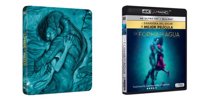 La forma del agua: Ediciones Blu-Ray y DVD