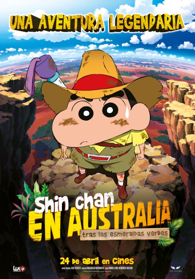 Shin chan en Australia. Tras las esmeraldas verdes